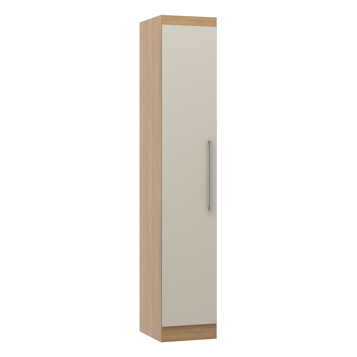 Guarda Roupa Armário Modulado 1 Porta Selene Menu Móveis Carvalho/Off White